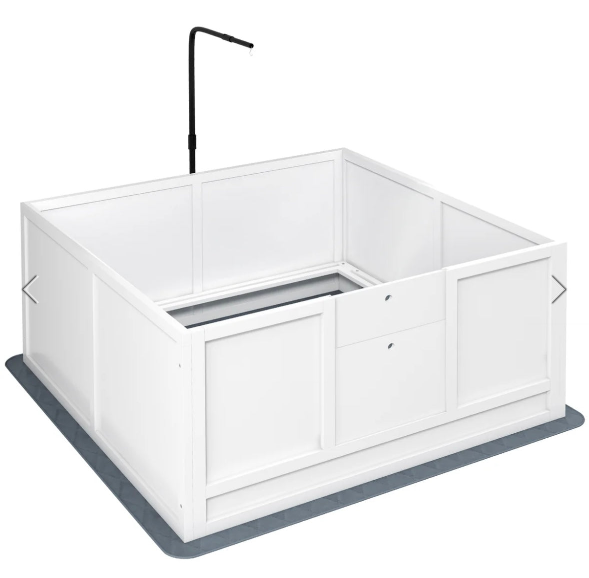 PawHut Whelping Box for Dogs – Adjustable Door, Pig Rail & Non-Slip Pads | Secure Puppy Birthing & Nursing Pen