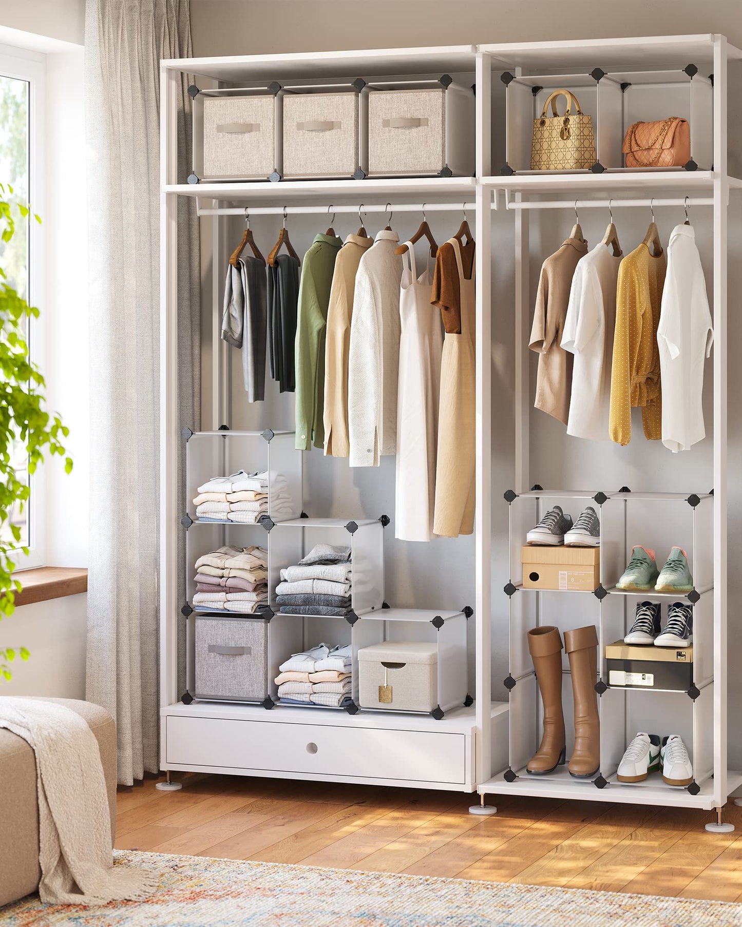 16-Cube Modular Storage Organizer