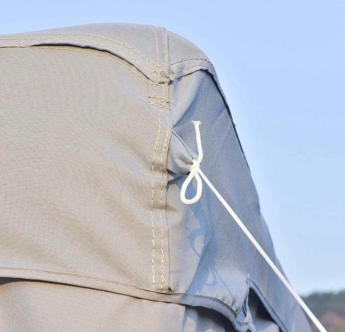 Outsunny 10×10 ft Outdoor Garden Gazebo — Steel Frame with Mosquito Netting, Curtains & Double-Tier Roof (Beige/Black)