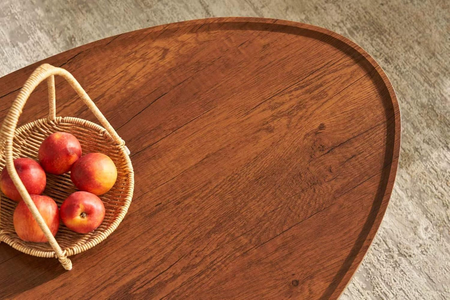 SHRINE Modern Oval Coffee Table
