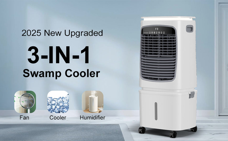 Uthfy 3-in-1 Portable Swamp Cooler