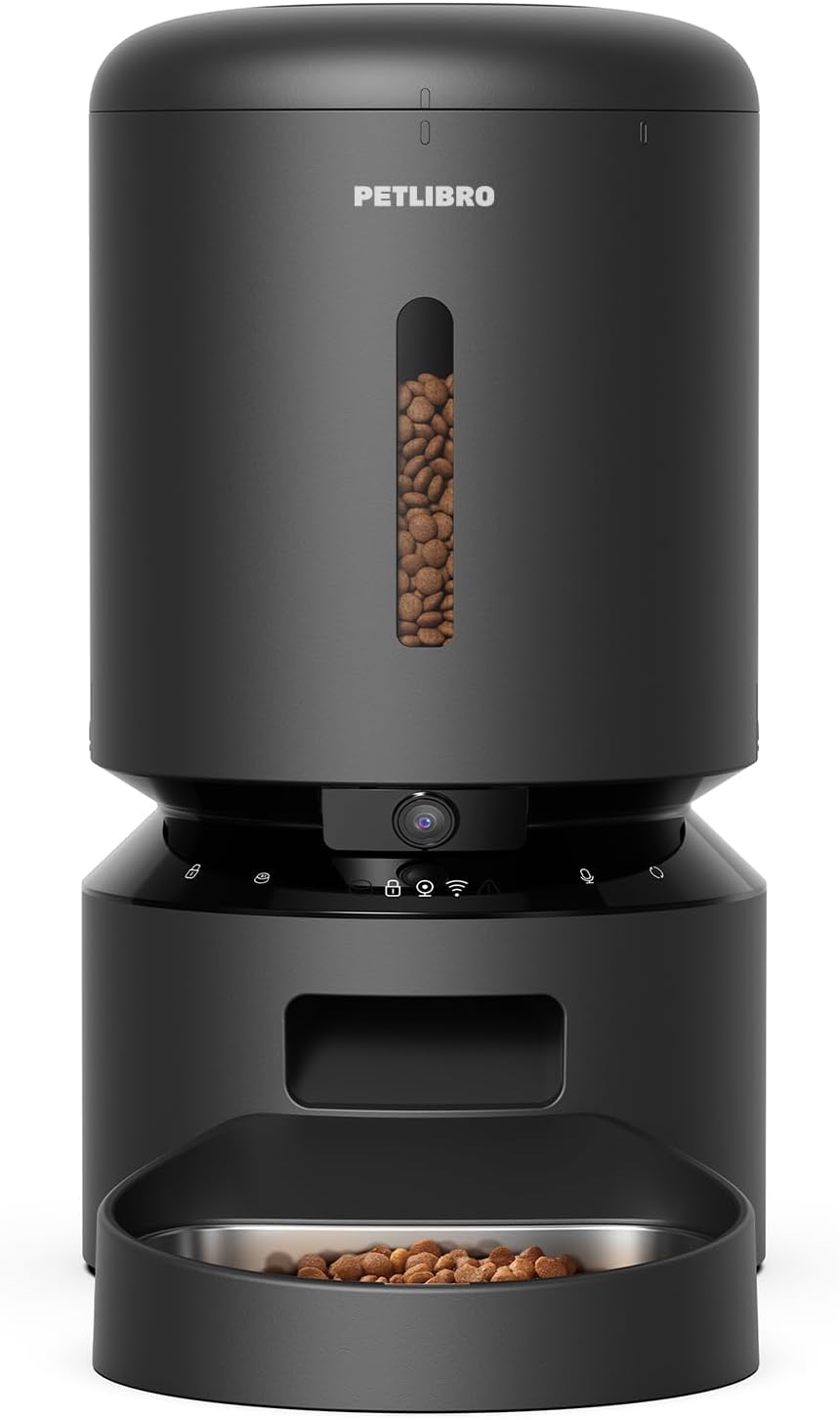 PETLIBRO 5L Smart Automatic Pet Feeder with Camera – 5G WiFi