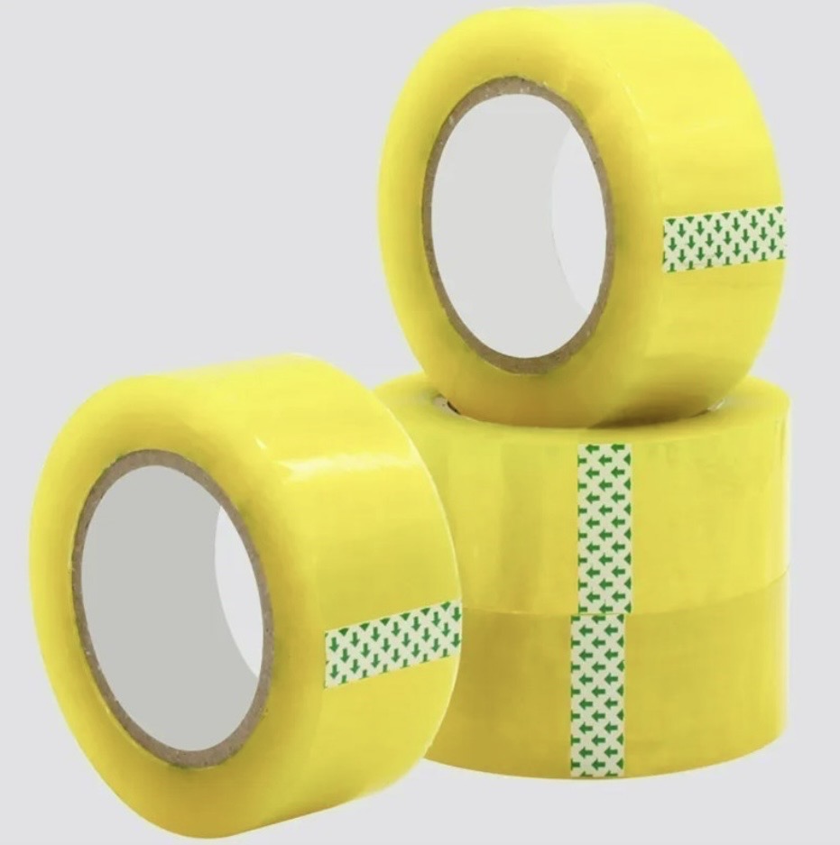 Clear Yellow Packing Tape