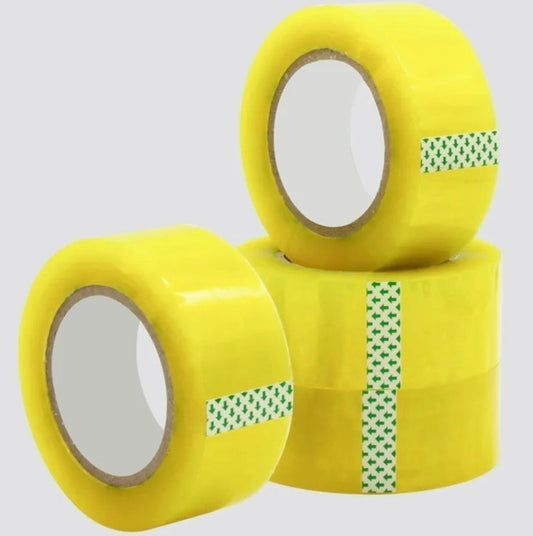 Clear Yellow Packing Tape