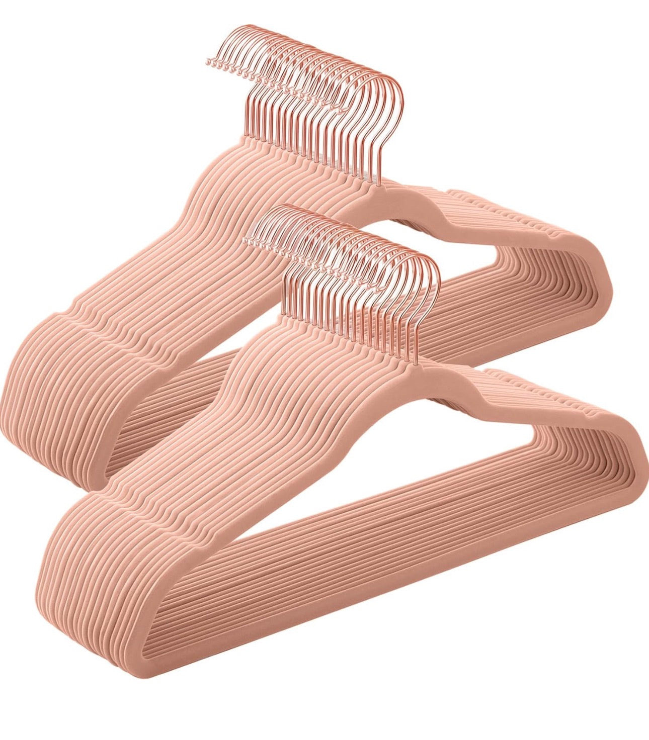 SONGMICS 50-Pack Velvet Non-Slip Hangers