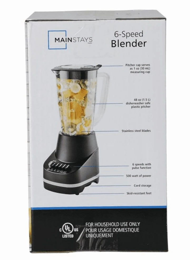 Mainstays 6-Speed Blender