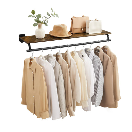 Wall-Mounted Clothes Rack