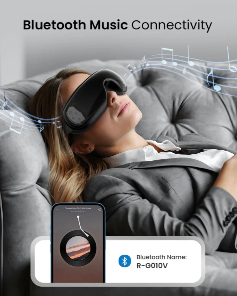 RENPHO Eyeris 3 Smart Eye Massager with Freezable Gel Mask & Voice Assistant – Now Only $77.99 (40% Off Sale Price)