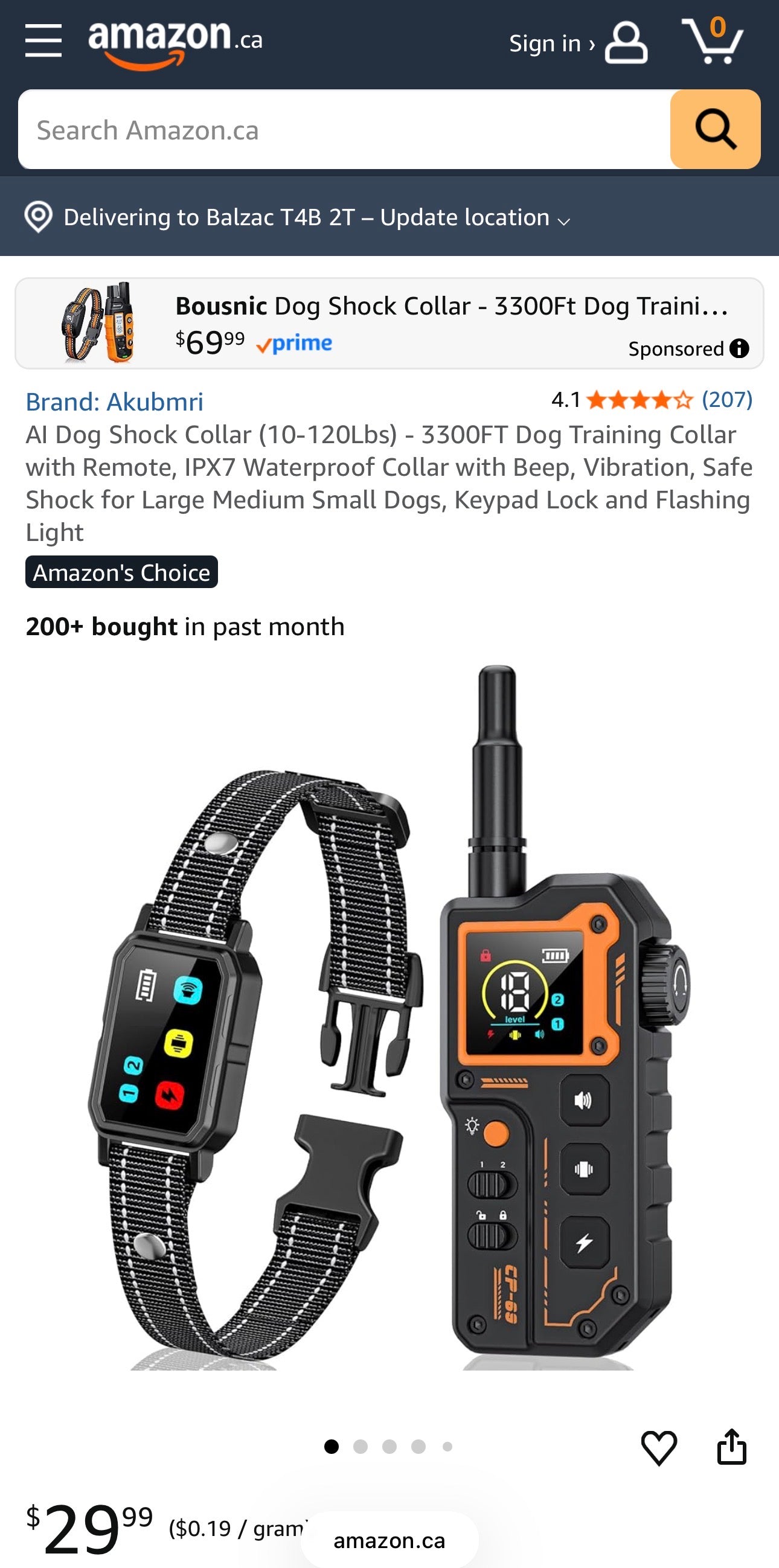 Akubmri Dog Training Collar