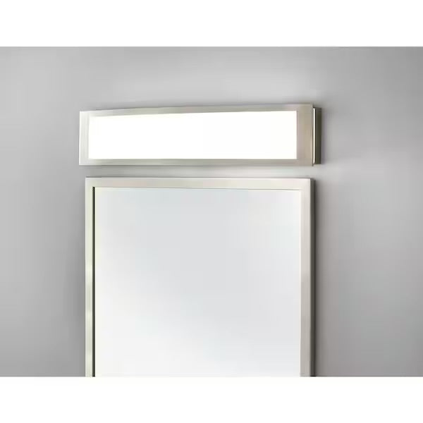 Hampton Bay 24” LED Brushed Nickel Vanity Light