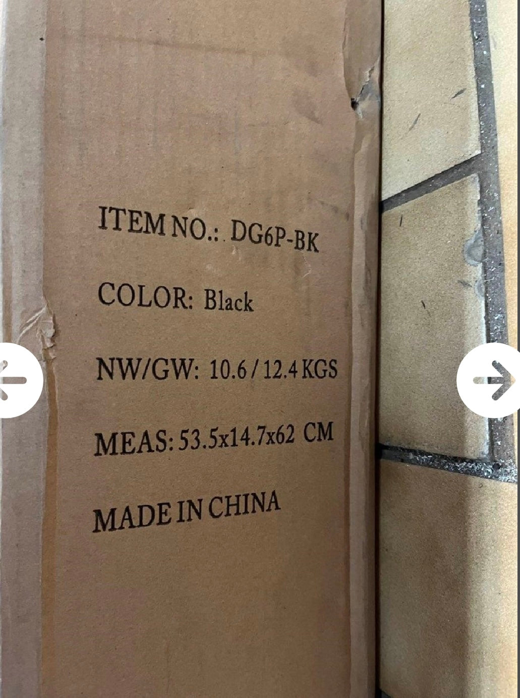 NEW – 6-Panel Freestanding Pet Gate – Extra Wide Indoor Dog Fence