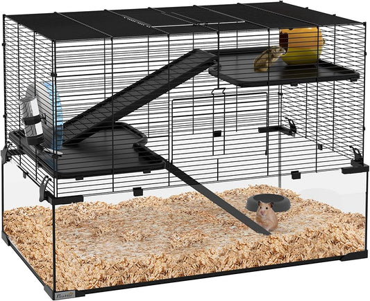 PawHut Multi-Level Hamster Habitat