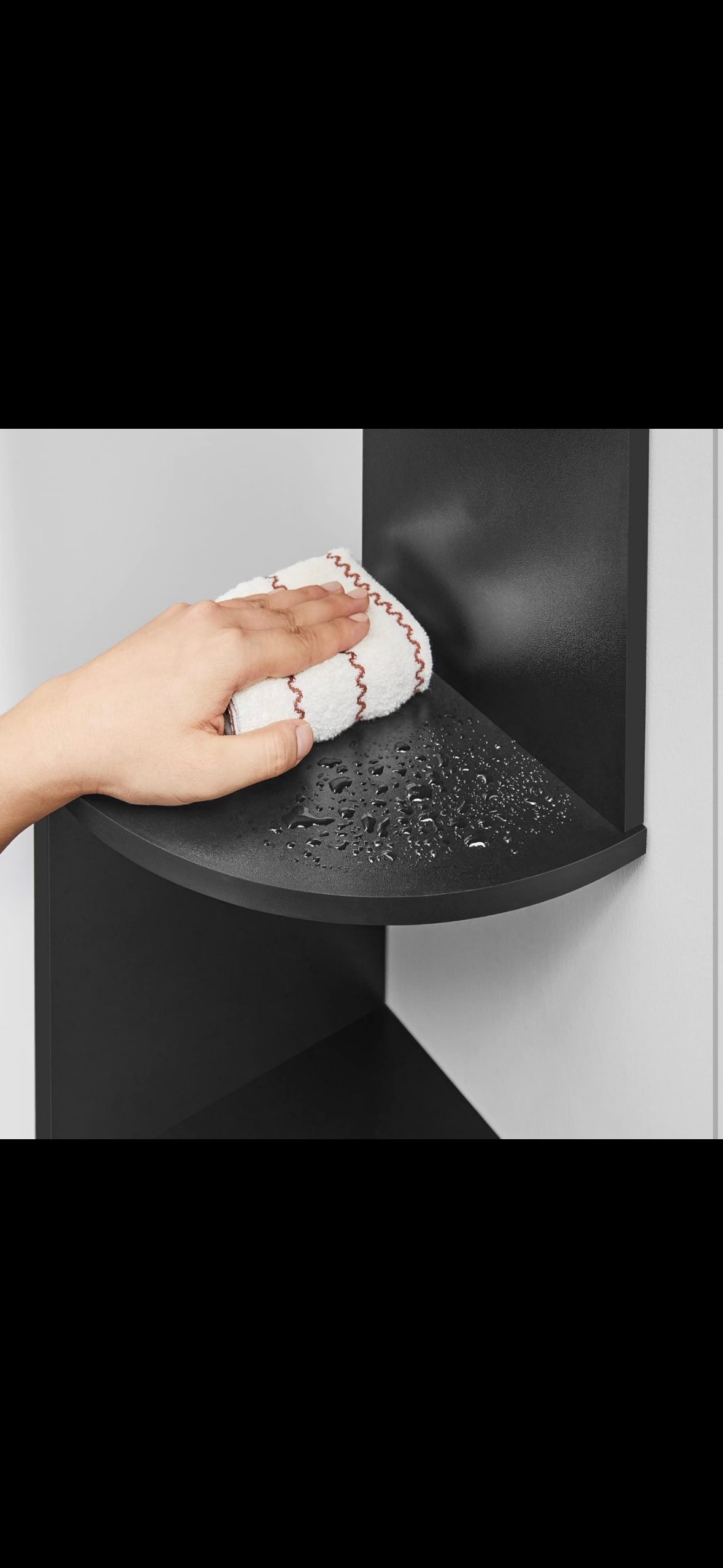 5-Tier Wall-Mounted Corner Shelf