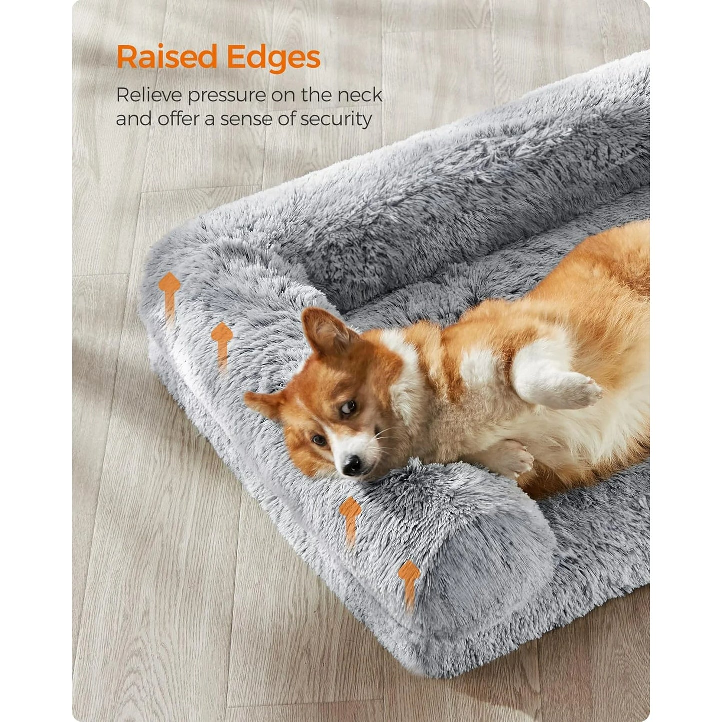 Calming Plush Dog Bed – Small/Medium Dogs