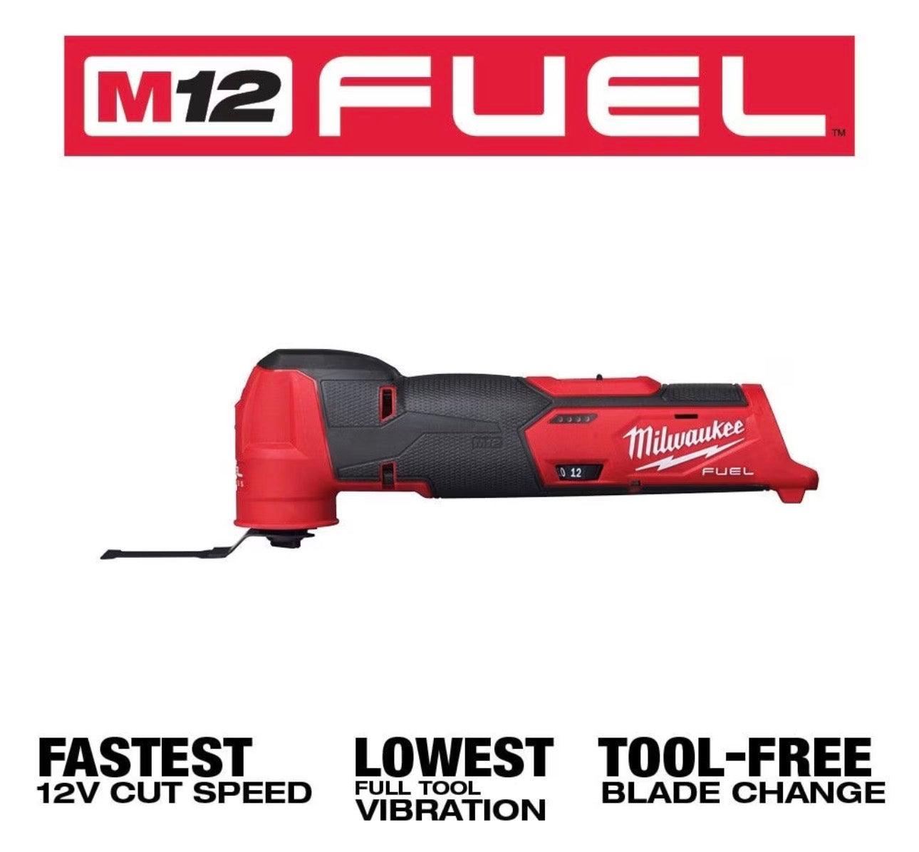 Milwaukee M12 FUEL Oscillating Multi-Tool Kit – 12V