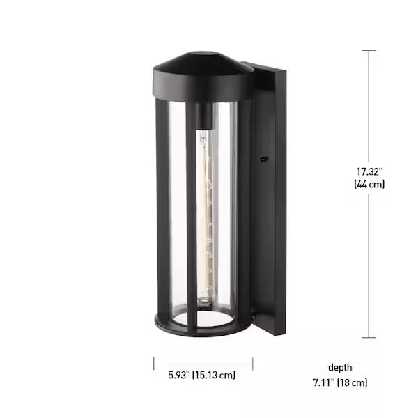 Globe Electric Beckham 17” Outdoor/Indoor Wall Sconce
