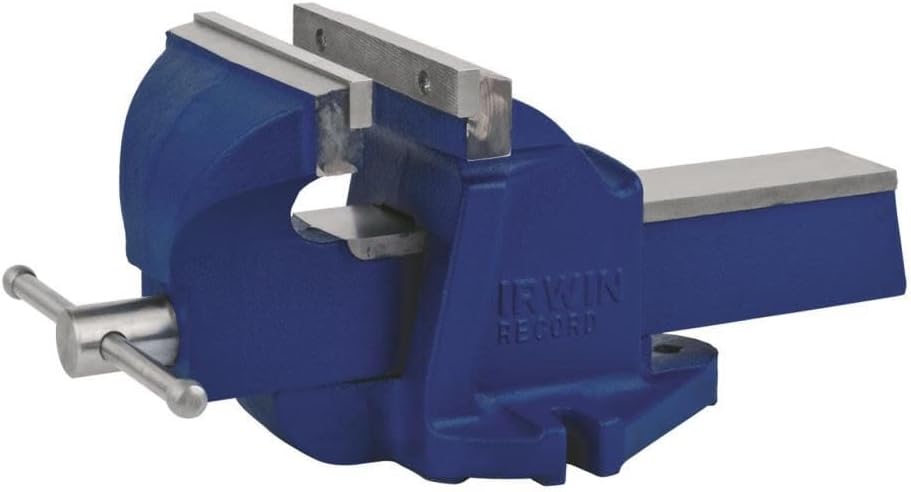 IRWIN Heavy-Duty Swivel Bench Vise with Anvil