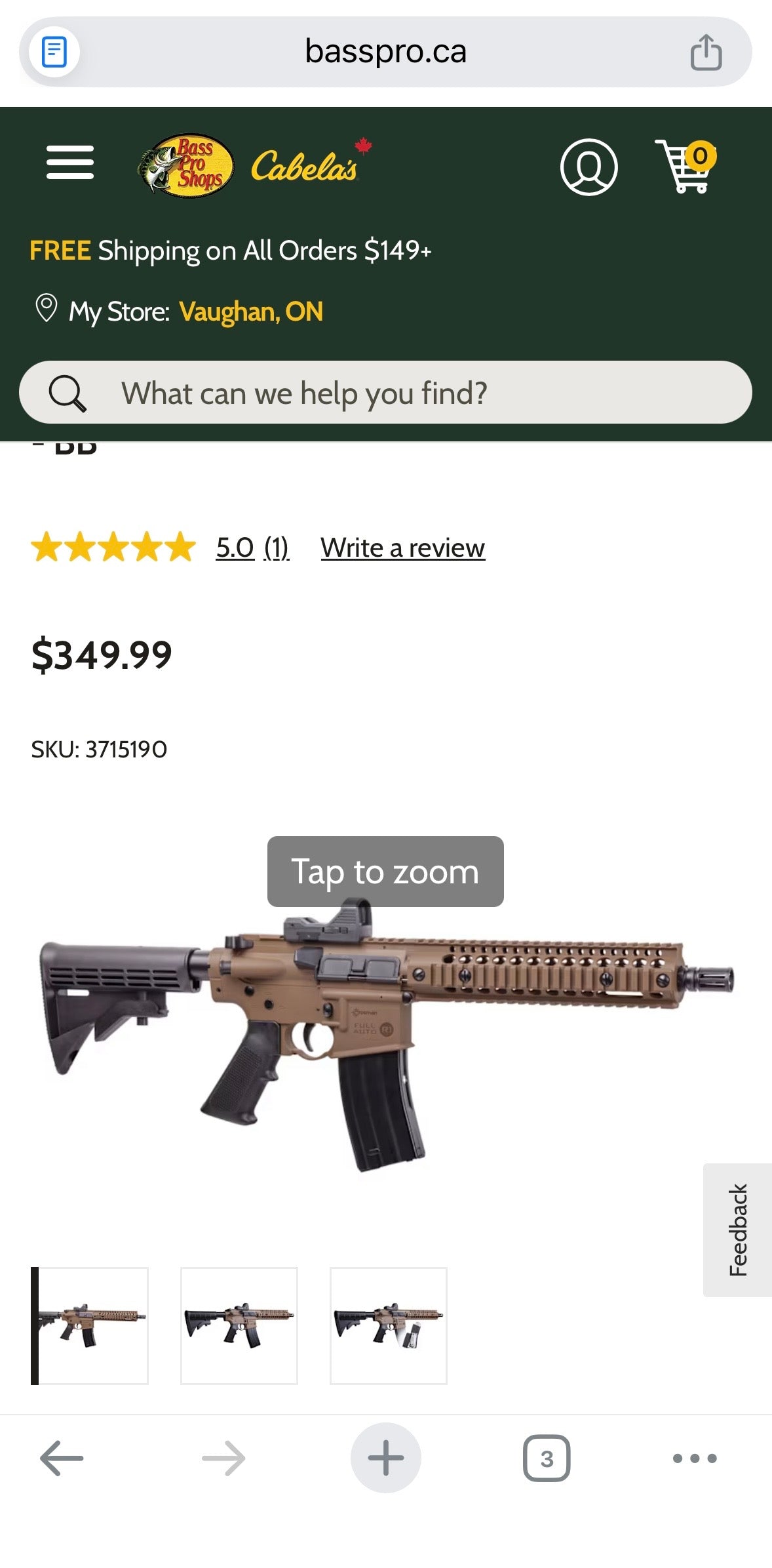 🔥 Crosman Full Auto R1 BB Air Rifle – Tactical CO₂ Powered Fun