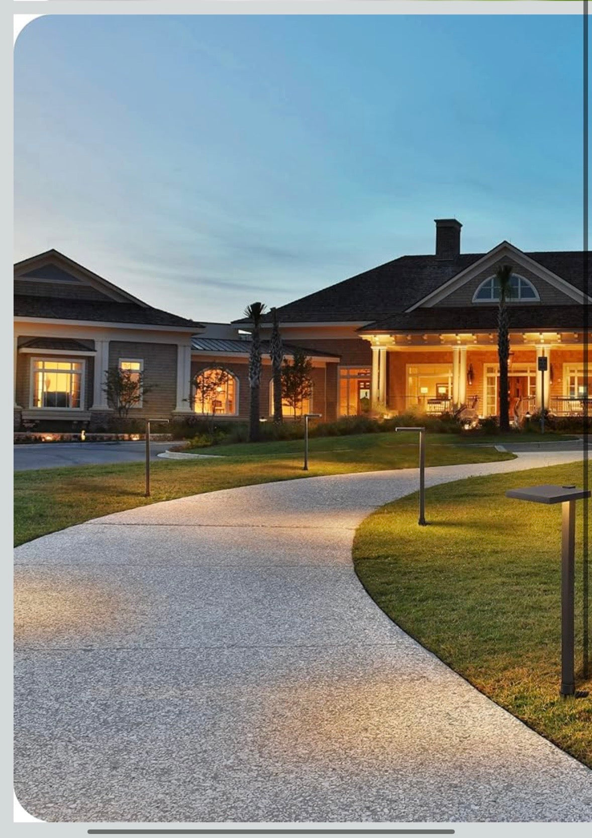 EDISHINE Low Voltage LED Landscape Pathway Light – Black