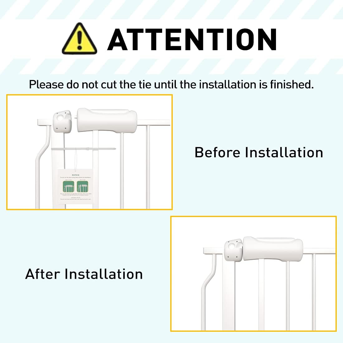 Fairy Baby Extra Wide Pressure Mounted Safety Gate
