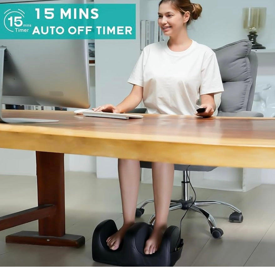 MASGRE Heated Shiatsu Foot Massager – 40% Off Amazon Price!