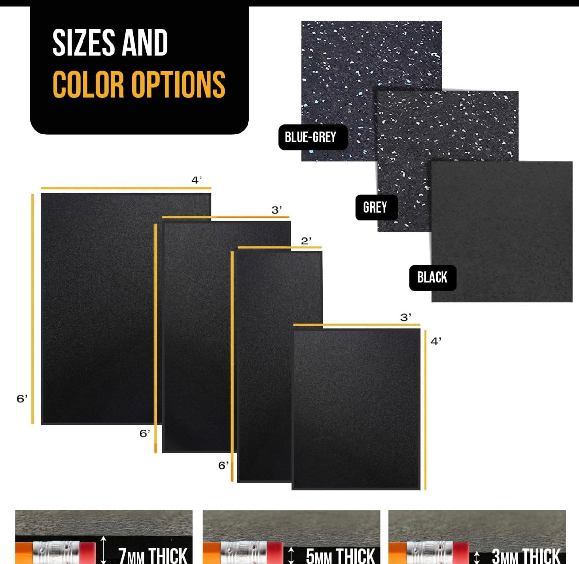 Dinoflex Heavy-Duty Rubber Floor Runner – Made in Canada 🇨🇦