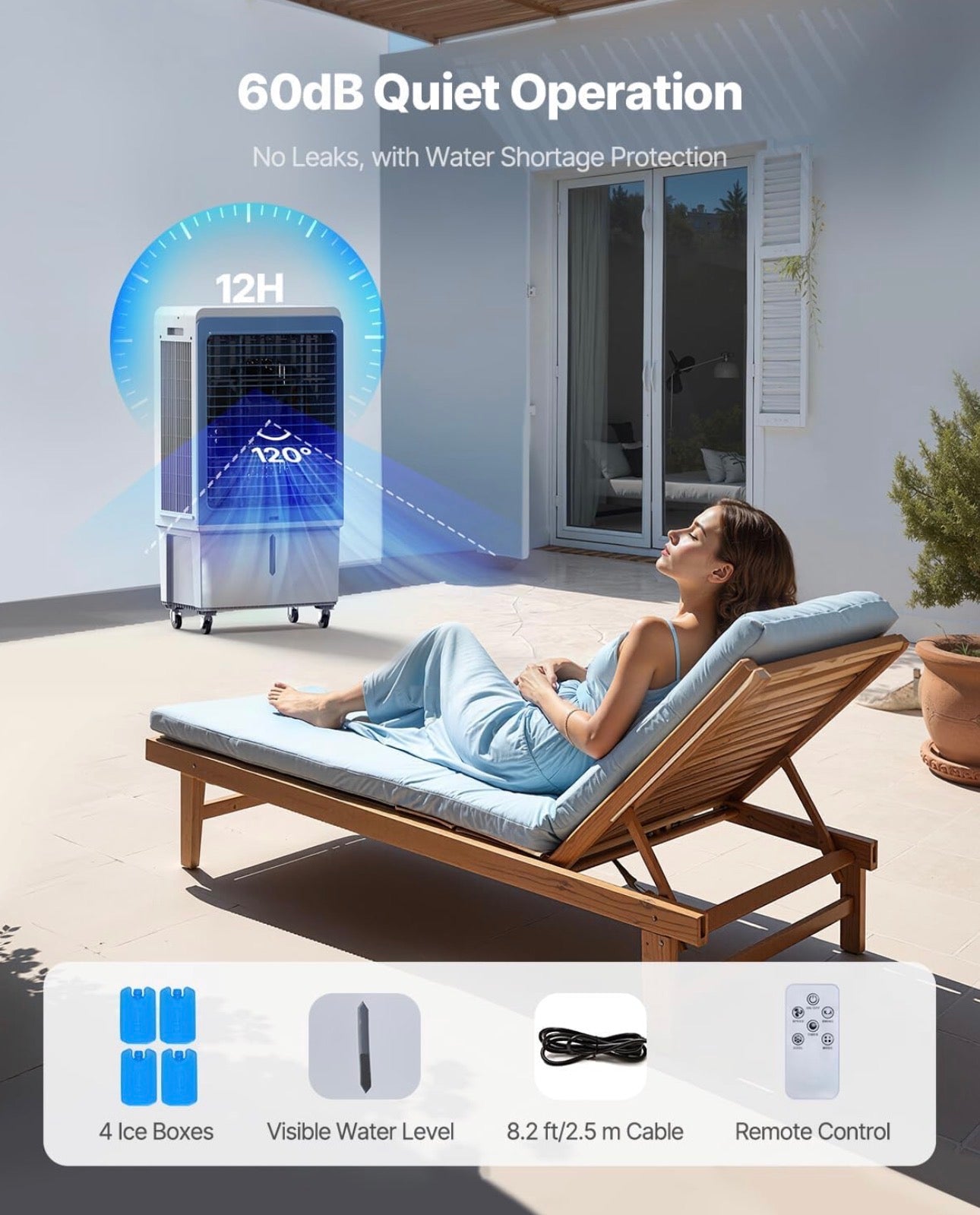 VEVOR 3-in-1 Evaporative Air Cooler