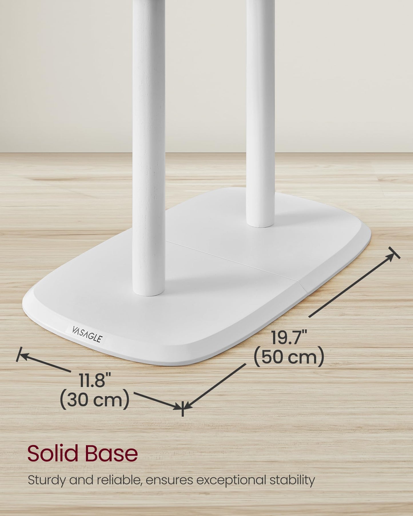 VASAGLE Freestanding Coat Rack with Shelf