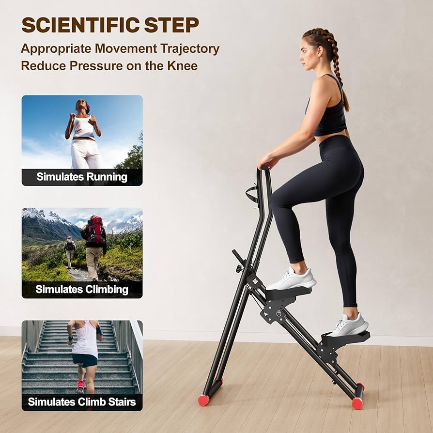 JELENS Vertical Stair Climber – Full-Body Fitness Machine