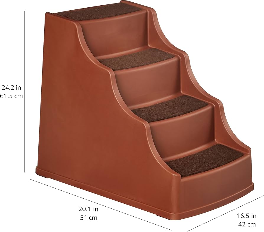 Amazon Basics 4-Step Pet Stairs