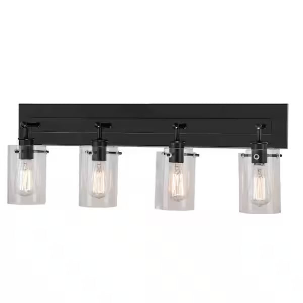 Hampton Bay 4-Light Espresso Bronze Vanity Light