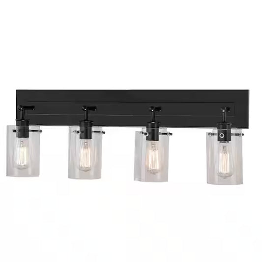 Hampton Bay 4-Light Espresso Bronze Vanity Light