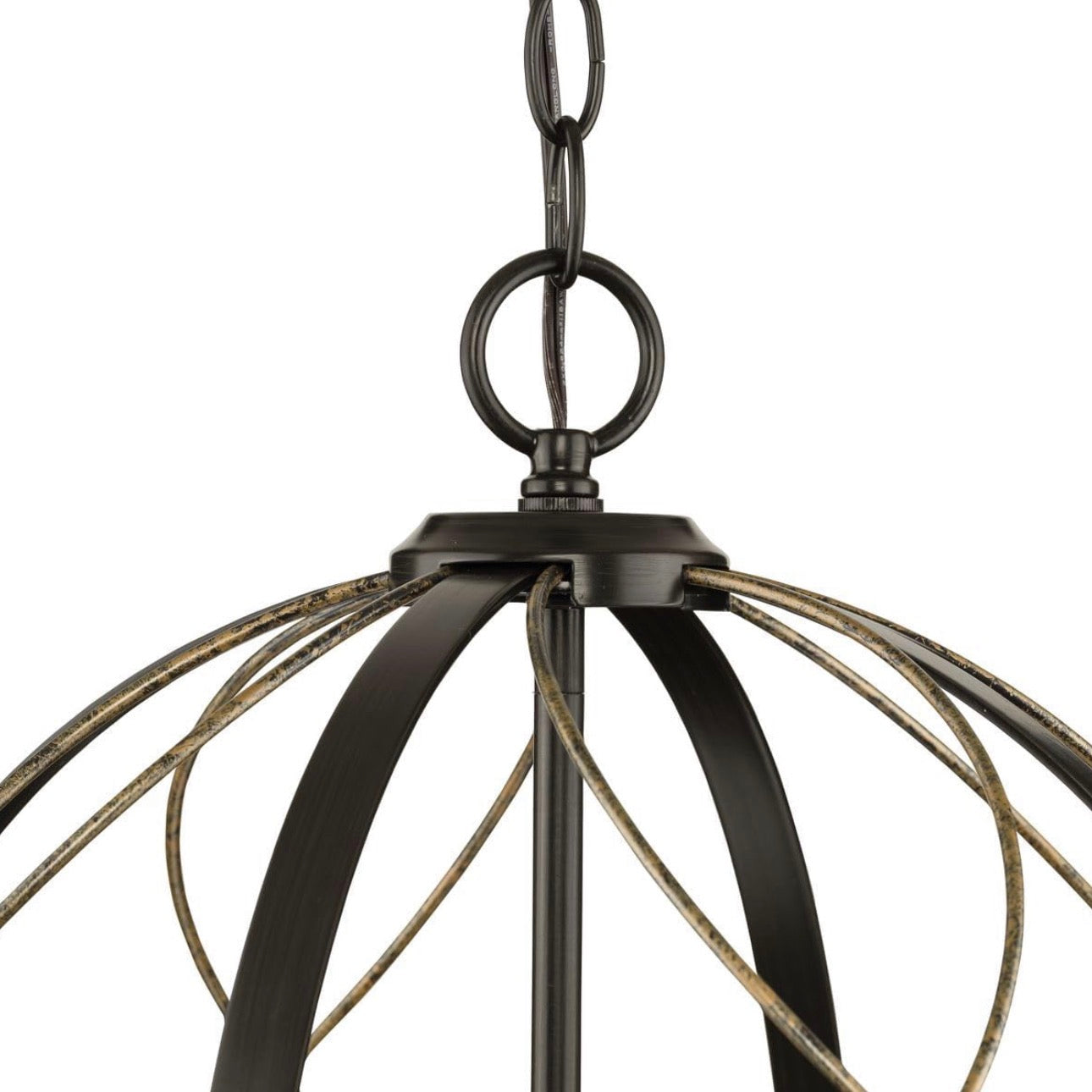 Progress Lighting Antique Bronze 3-Light Pendant