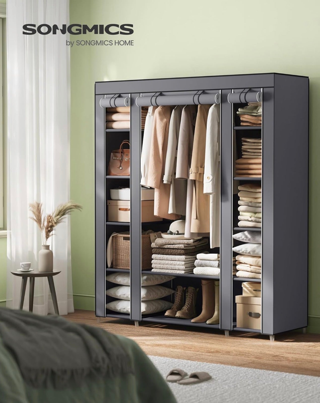 SONGMICS Extra-Large Portable Closet