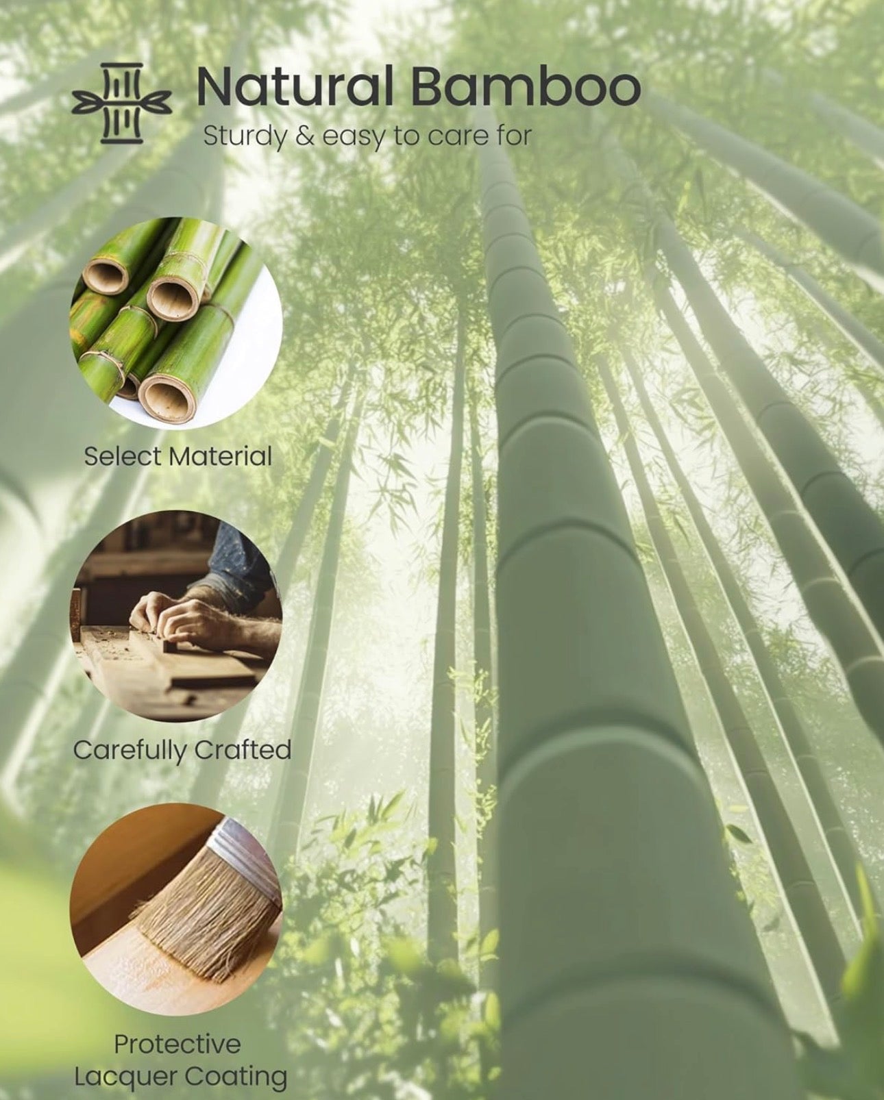 SONGMICS Bamboo Shoe Rack Bench