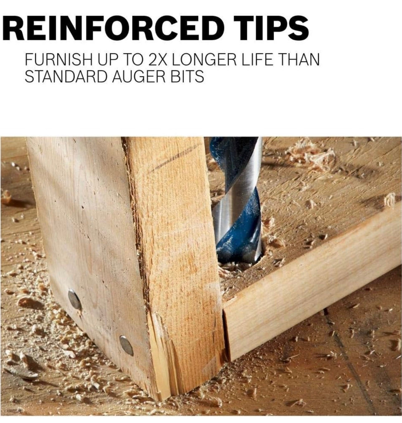 Bosch Daredevil™ Long Auger Drill Bit – 5/8” x 17-1/2”