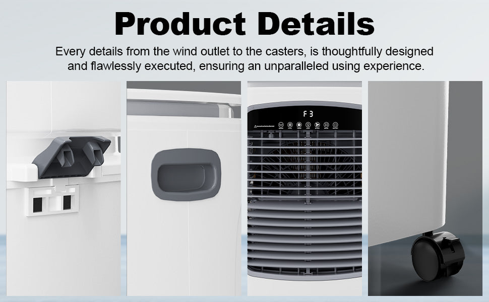 Uthfy 3-in-1 Portable Swamp Cooler
