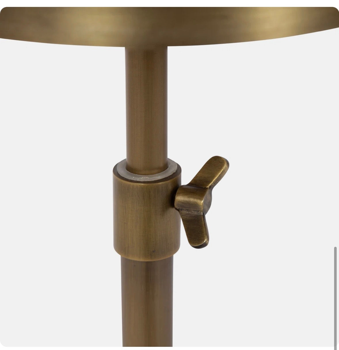 Hansjochen Sunburst Adjustable Accent End Table