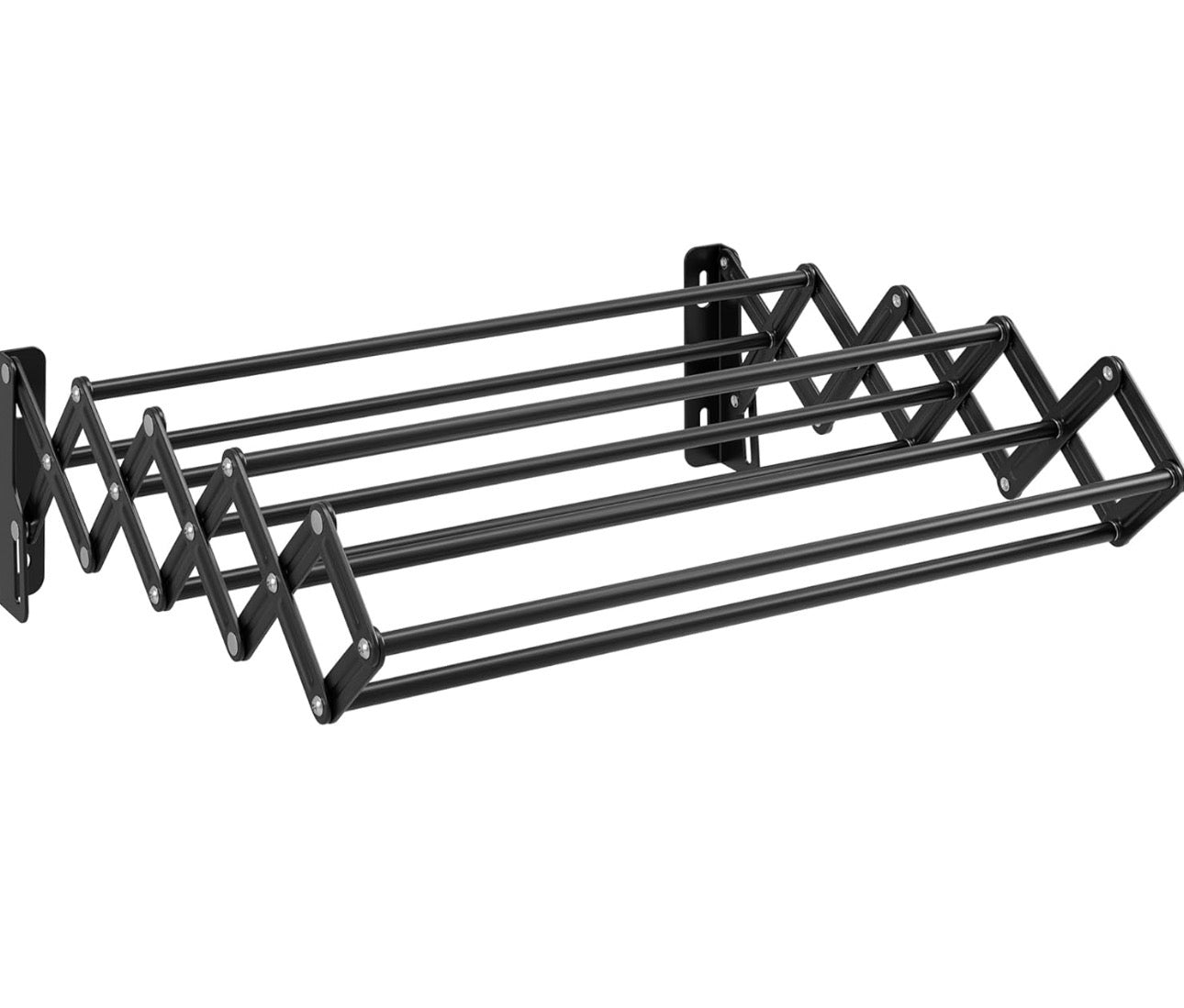 SONGMICS Wall-Mounted Folding Drying Rack