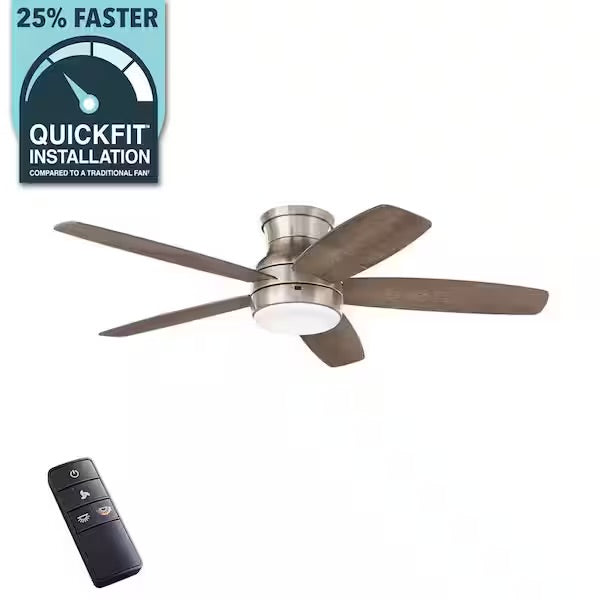 Home Decorators Collection Ashby Park 52” LED Ceiling Fan