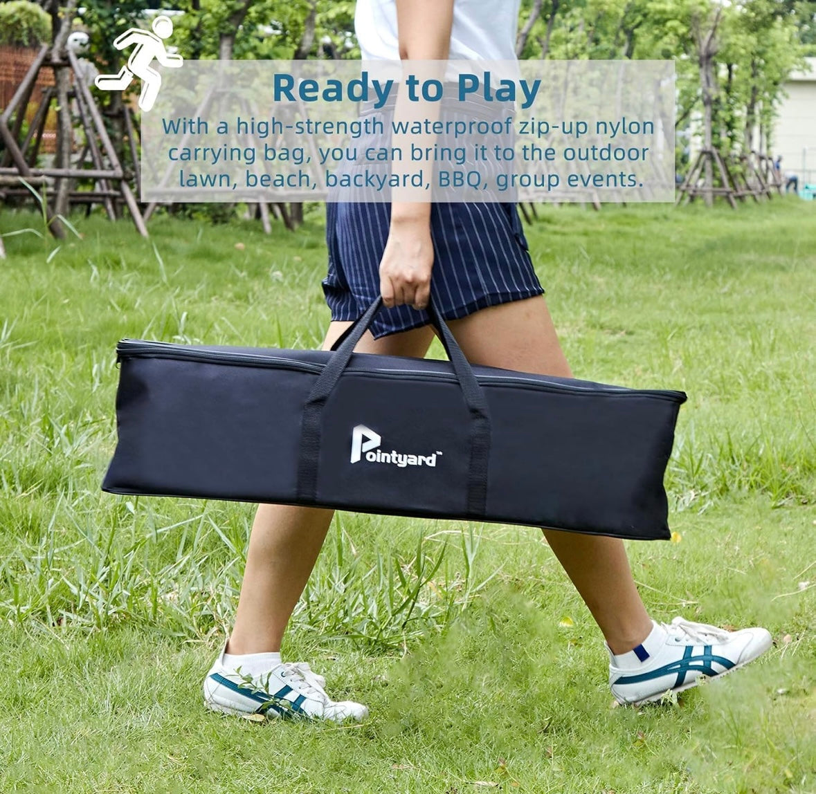 Pointyard Six-Player Croquet Set with Carry Bag – 40% Off Amazon Sale Price