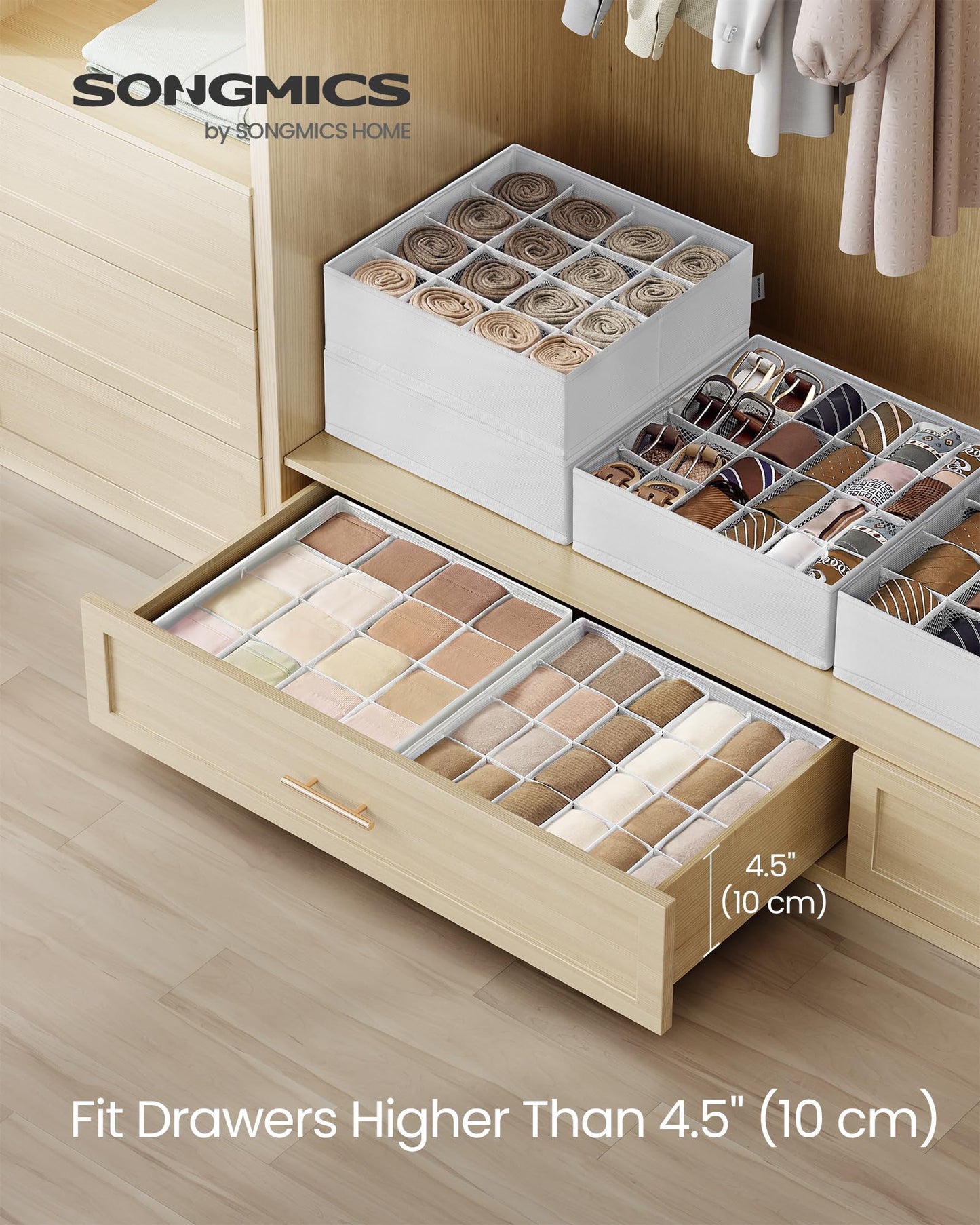 Drawer Organizer Set (4-Pack)