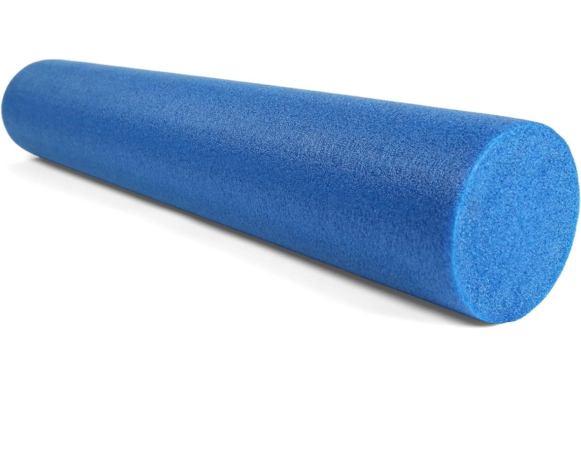 Cando 6” x 36” Foam Roller — Standard Density for Massage, Balance & Core Training