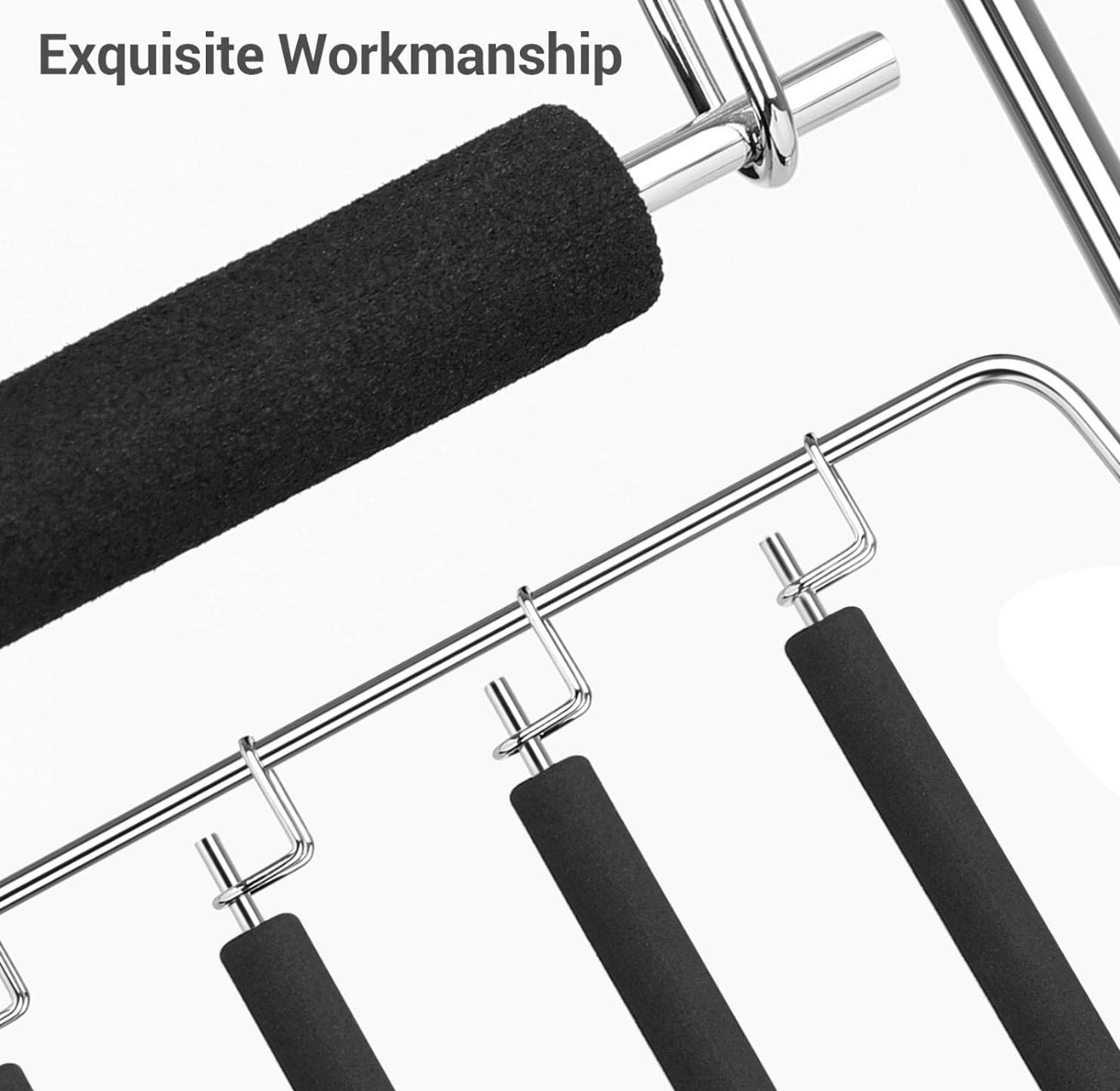 Space-Saving Trouser Hanger Set