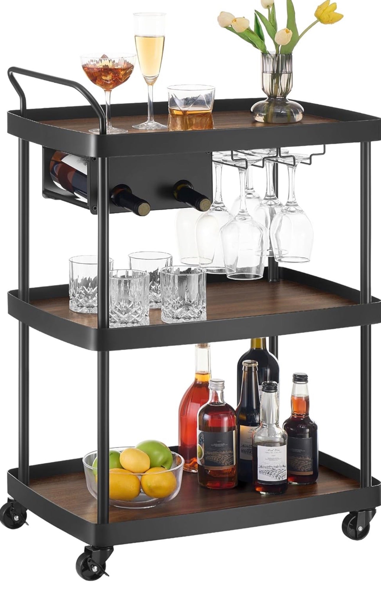 SONGMICS HOME Bar Cart