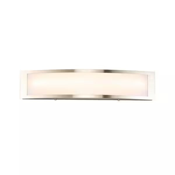 Hampton Bay 24” LED Brushed Nickel Vanity Light