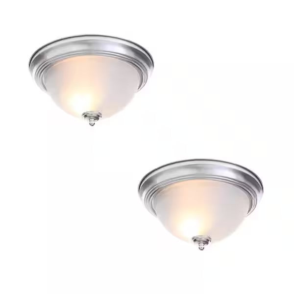 Commercial Electric 13” Flush Mount Twin Pack
