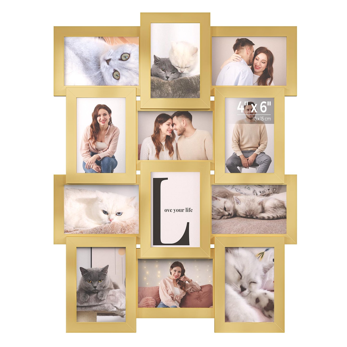 SONGMICS 12-Frame Gallery Wall Collage