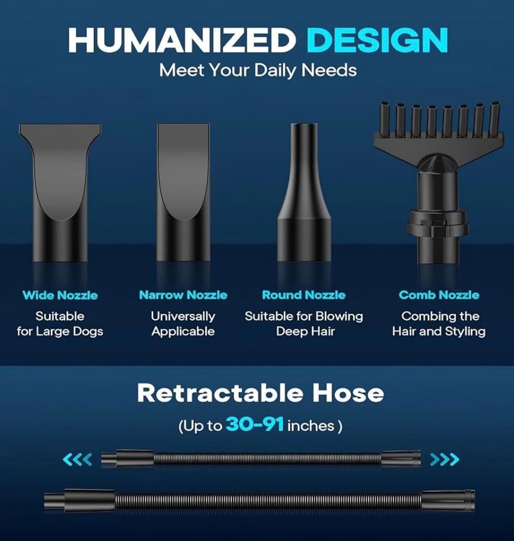 3800W High-Velocity Pet Grooming Dryer — BNIB