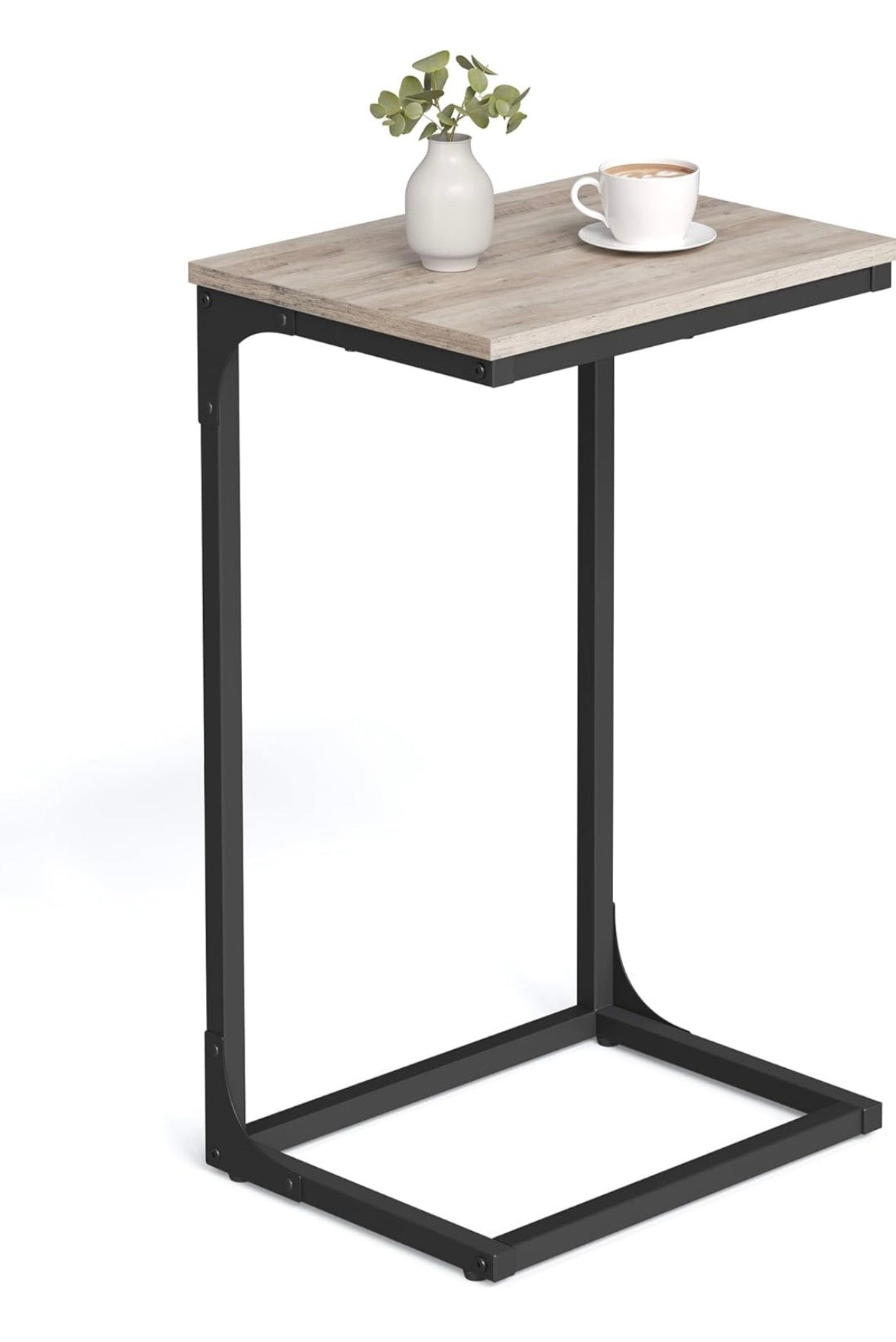 VASAGLE C-Shaped Side Table